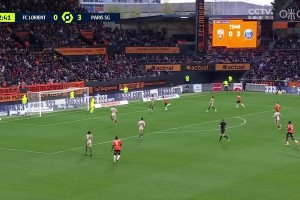 零封失??！邦巴頭球破門，洛里昂扳回一球